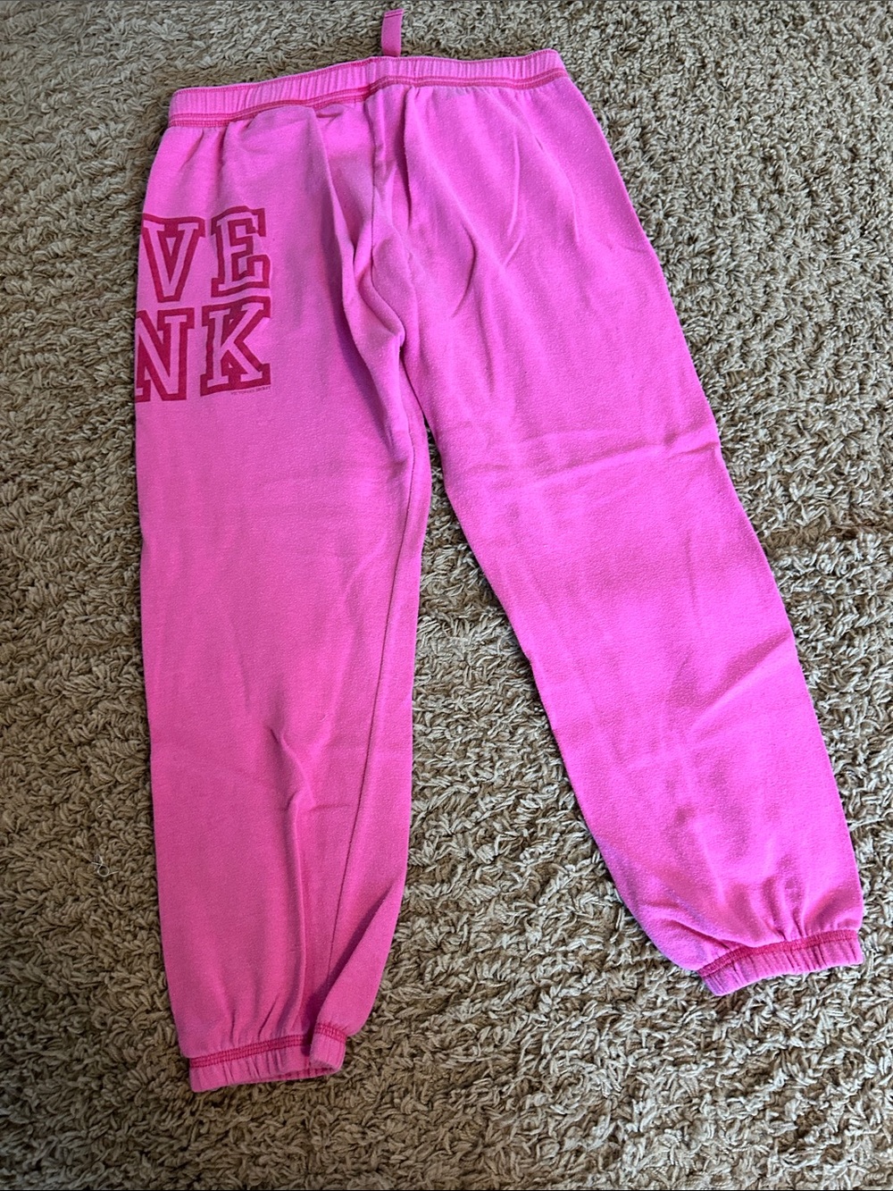 Victoria secret PINK Y2K Capri sweats size small - Picture 2 of 9